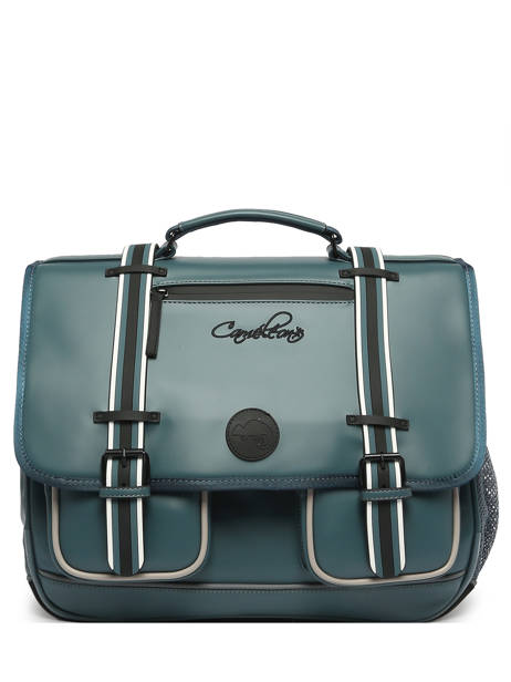 Boekentas Vintage North Cameleon Blauw vintage north CA41 ander zicht 7